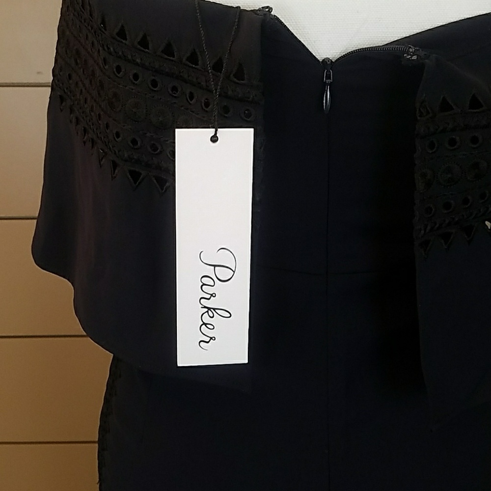 SOLD NWT PARKER Navy Genevieve String Jumpsuit - Picture 7 of 8